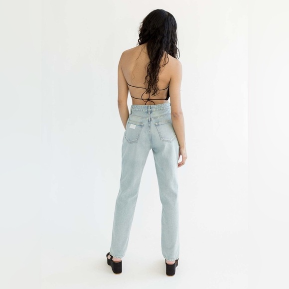 GANNI Swigy Jeans in Light Blue Women's Jeans - Picture 1 of 11